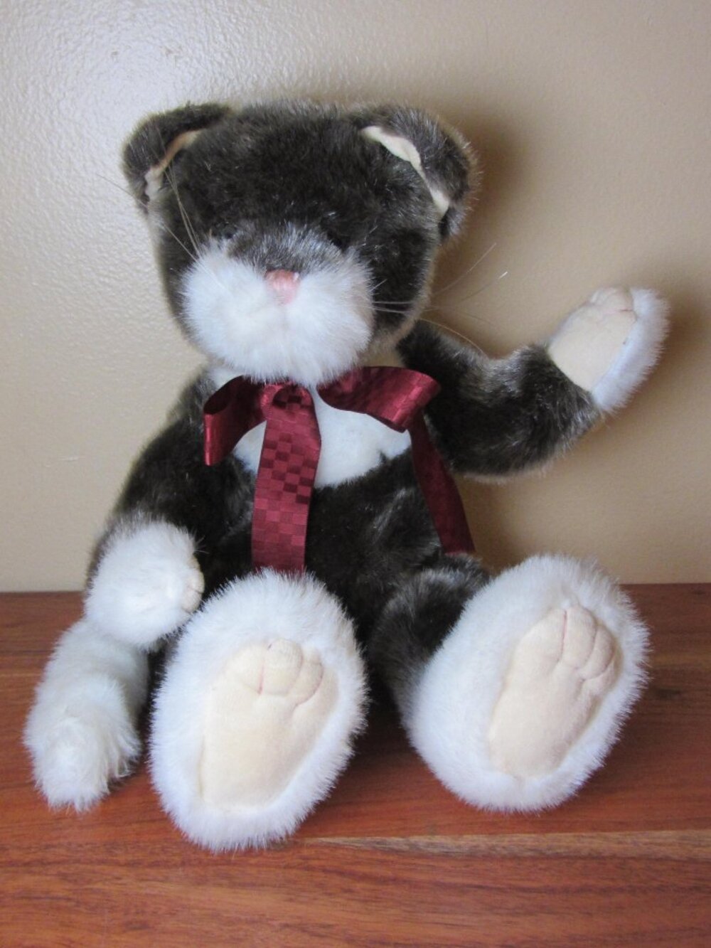 plush boyds collection 14" Yowley Alleyruckus cat vintage 2001 (W6679)